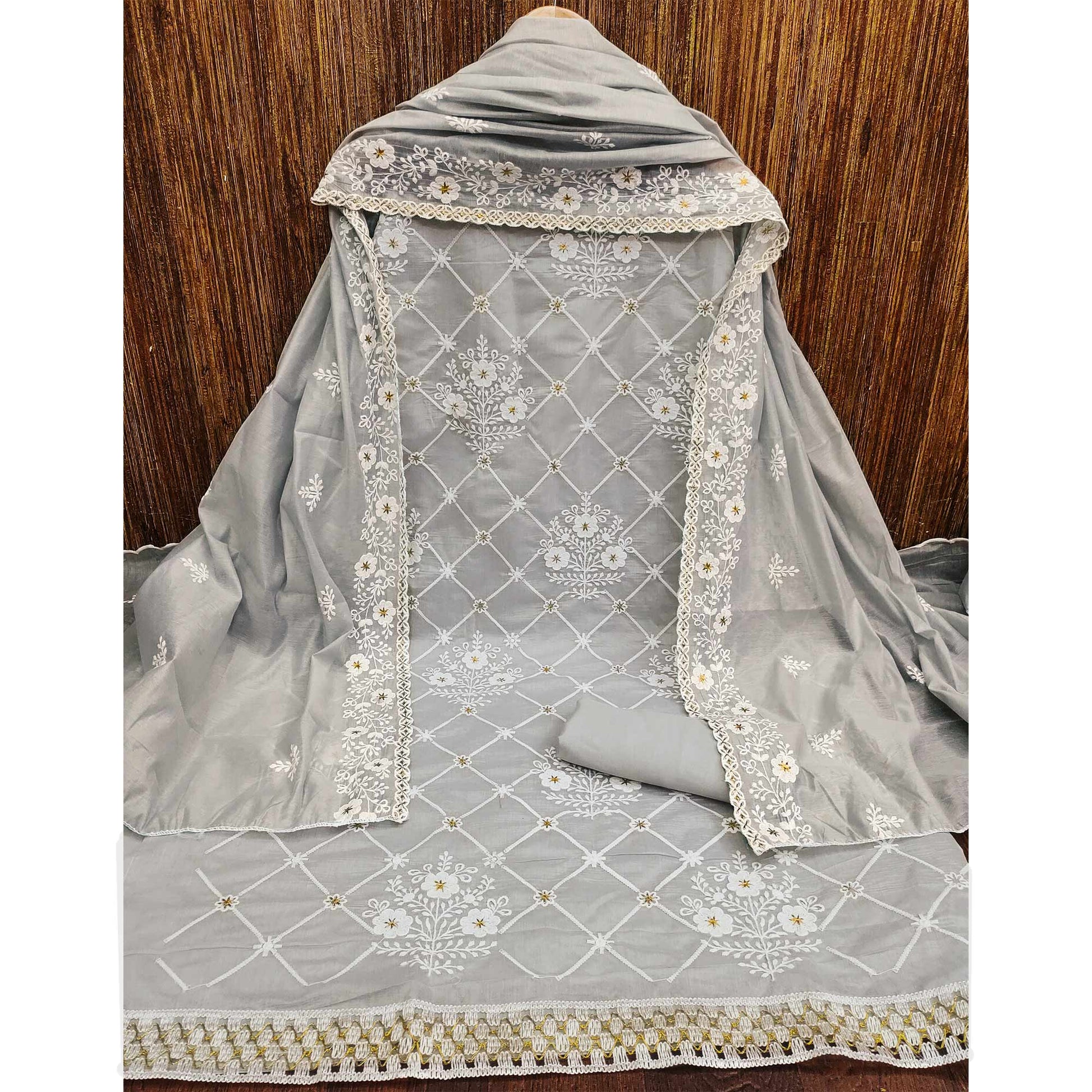grey-floral-embroidered-chanderi-cotton-dress-material