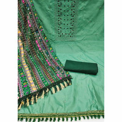 green-floral-sequins-embroidered-cotton-silk-dress-material