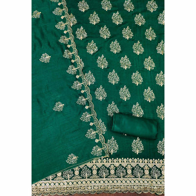 green-sequins-embroidered-vichitra-silk-dress-material-2