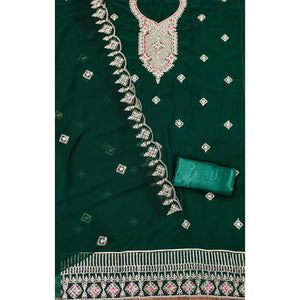 green-sequins-embroidered-georgette-dress-material-4