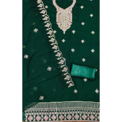 green-sequins-embroidered-georgette-dress-material-4