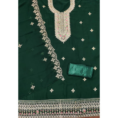 green-floral-embroidered-georgeette-dress-material