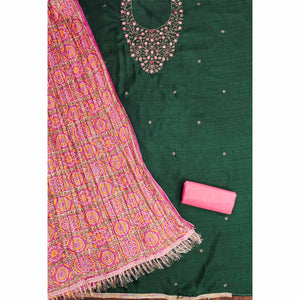 green-floral-sequins-embroidered-cotton-blend-dress-material