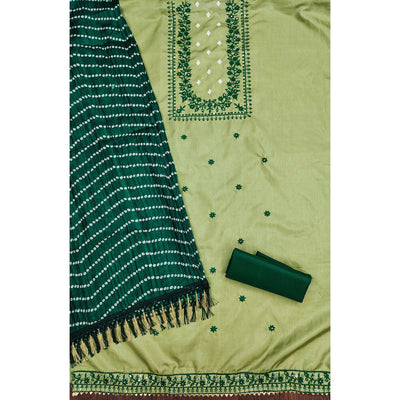 green-floral-sequins-embroidered-cotton-silk-dress-material-4