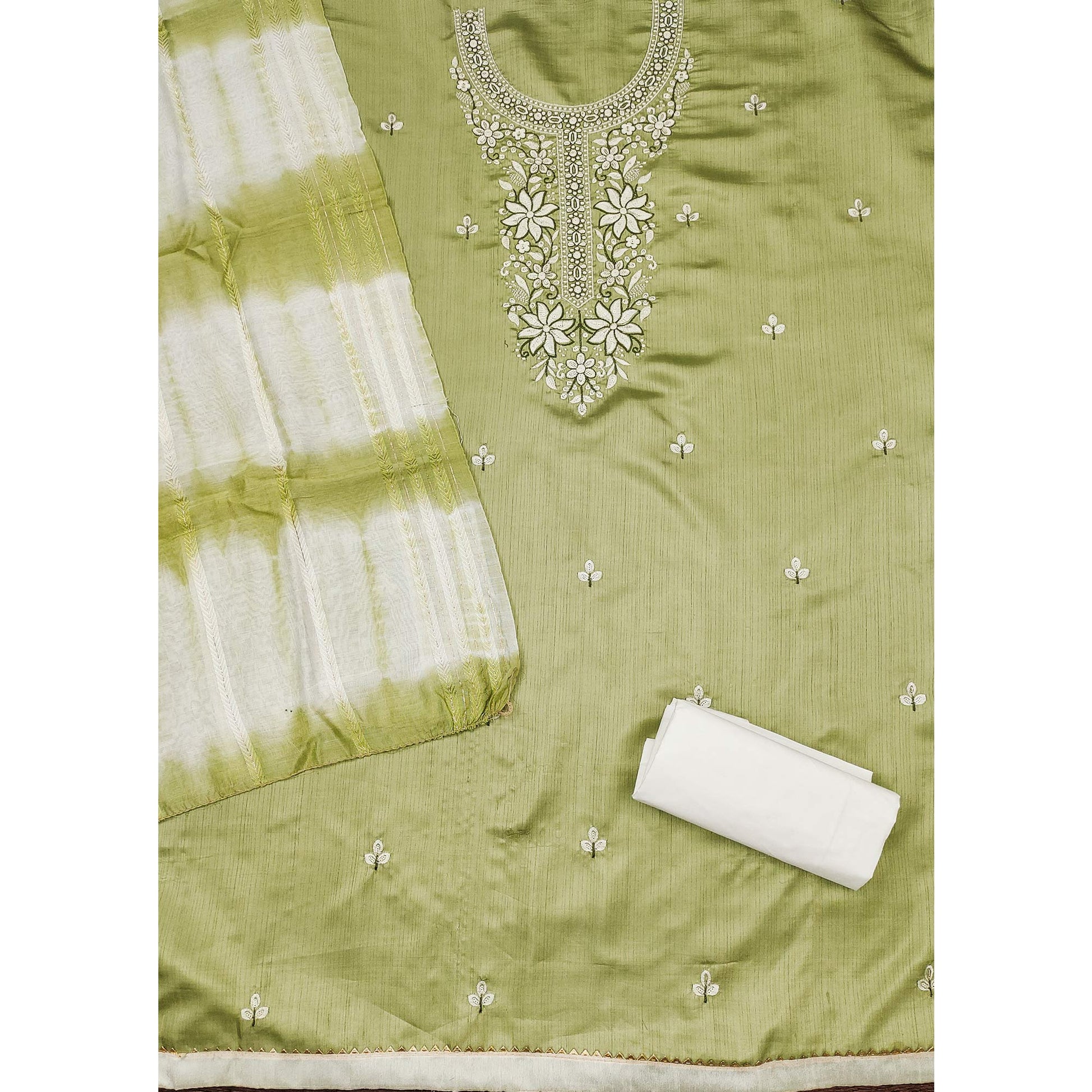green-floral-sequins-embroidered-cotton-silk-dress-material-8