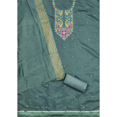 green-floral-sequins-embroidered-cotton-silk-dress-material-29