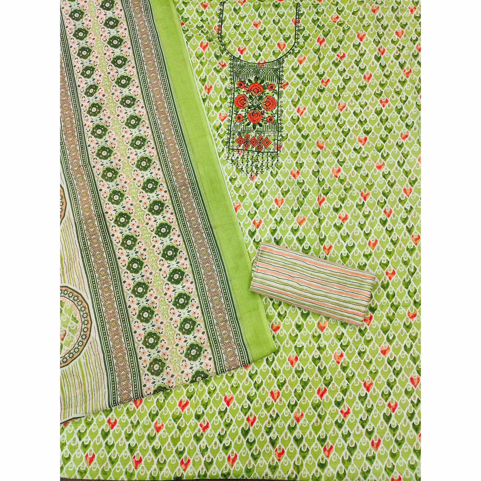 green-printed-with-embroidered-cotton-blend-dress-material-4