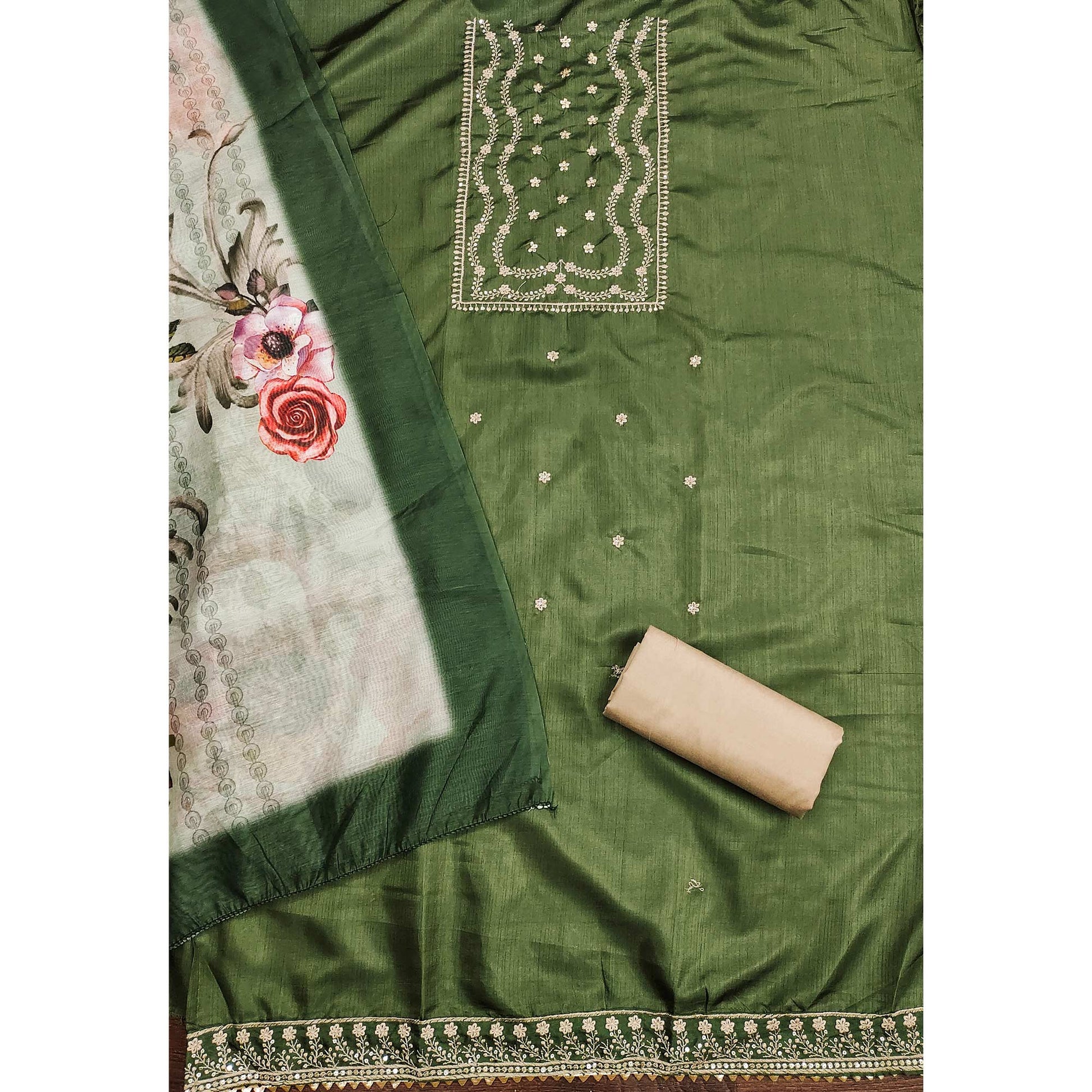 green-floral-sequins-embroidered-cotton-blend-dress-material-8