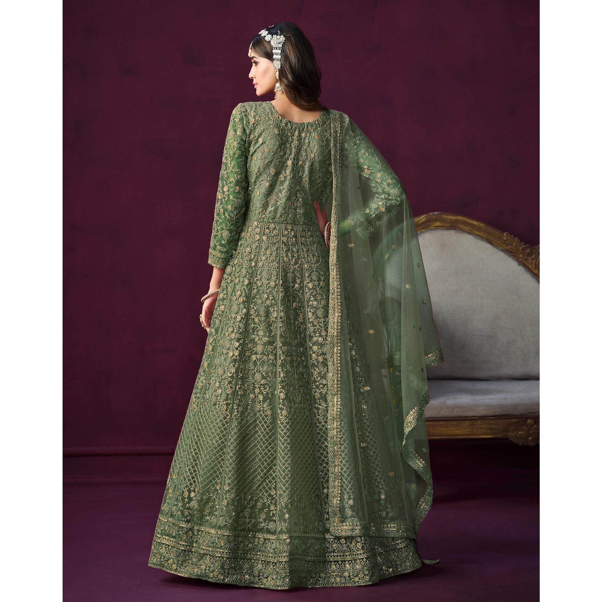 green-floral-embroidered-net-semi-stitched-anarkali-suit-3