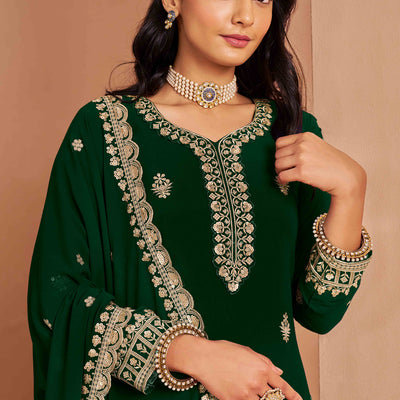 green-floral-embroidery-georgette-semi-stitched-palazzo-suit