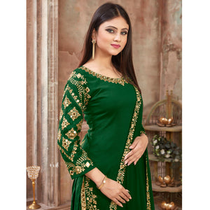 green-floral-embroidered-art-silk-patiala-suit