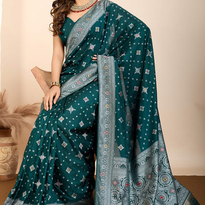 green-minakari-weaving-pure-silk-saree-1