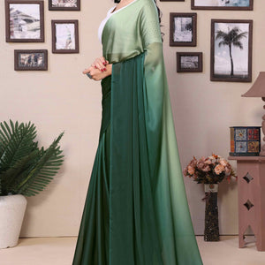17green-solid-satin-ready-to-wear-ombre-saree