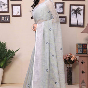 grey-geometric-digital-printed-cotton-blend-ready-to-wear-saree