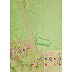 green-zari-weaving-soft-banarasi-silk-dress-material