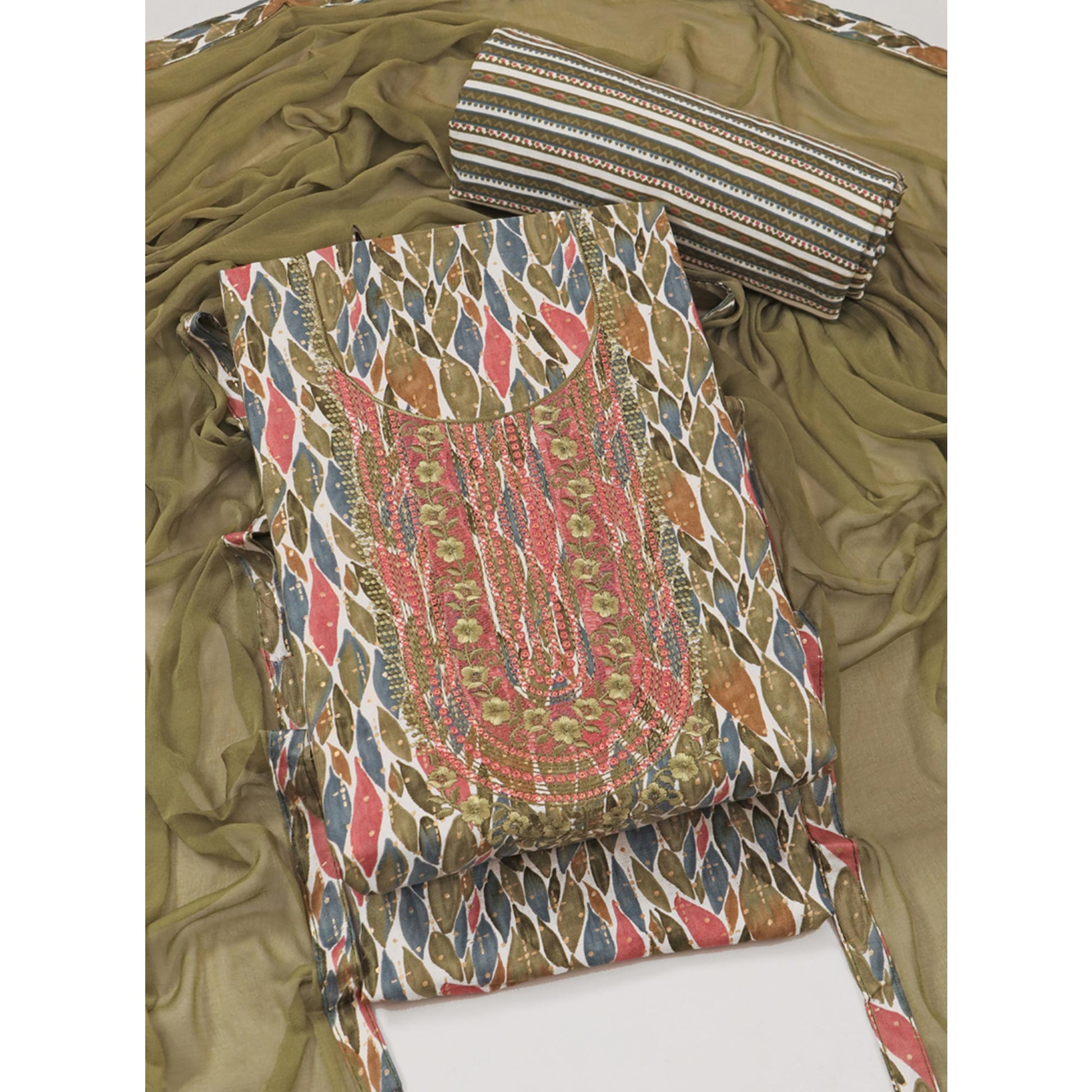 green-foil-printed-with-embroidery-pure-cotton-dress-material