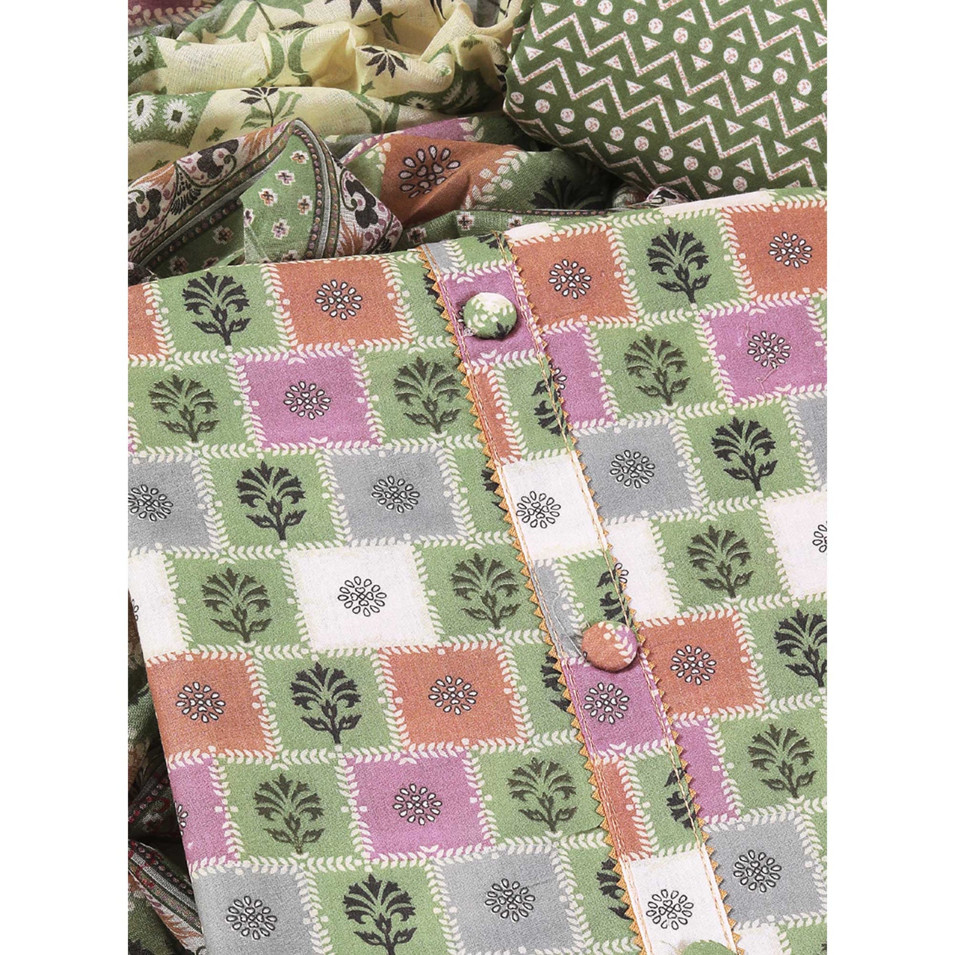 green-floral-printed-with-gota-patti-work-pure-cotton-dress-material