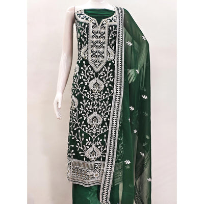 green-floral-sequins-embroidered-georgette-dress-material-4