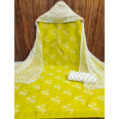 green-cotton-blend-floral-printed-dress-material