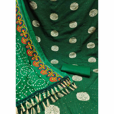 green-sequins-embroidered-with-woven-jacquard-dress-material