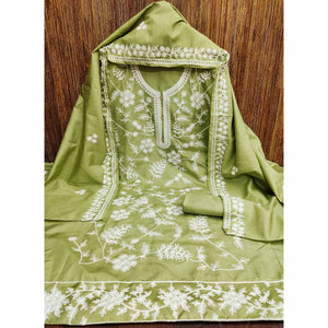 green-floral-embroidered-art-silk-dress-material-9