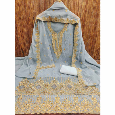 grey-embroidered-with-swarovski-work-georgette-dress-material