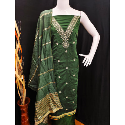 green-embroidered-chanderi-silk-dress-material-1