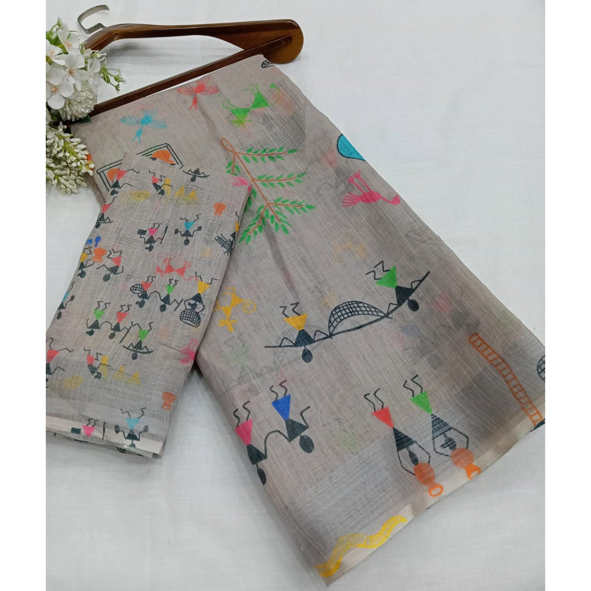 grey-digital-printed-linen-saree-6