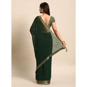 green-swarovski-work-chiffon-saree-with-zari-border
