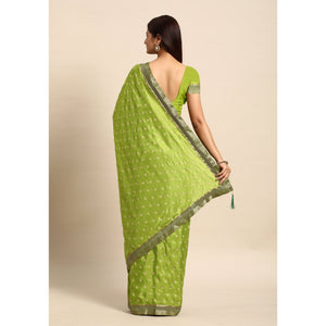 green-floral-printed-vichitra-silk-saree-with-tassels