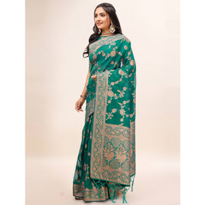 green-woven-organza-saree-with-tassels-21