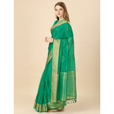 green-floral-embroidery-with-swarovski-work-organza-saree-1