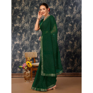 green-zari-embroidery-chiffon-saree-with-lace-border