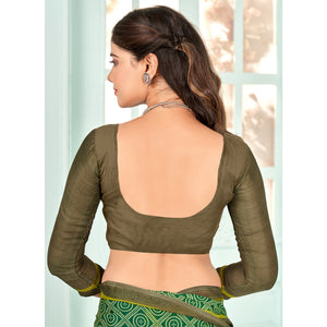green-printed-chiffon-saree-10