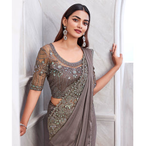 grey-floral-sequins-embroidered-pure-silk-saree-1