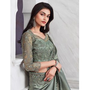 grey-floral-sequins-embroidered-pure-silk-saree