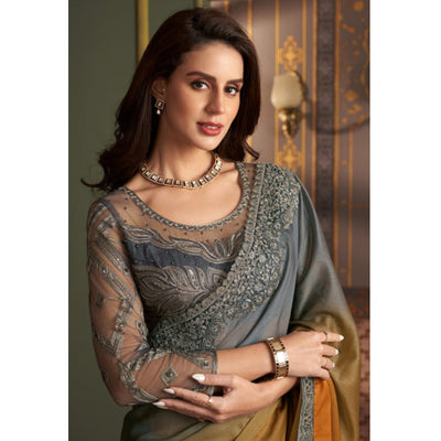 grey-mustard-embroidered-chiffon-ombre-saree