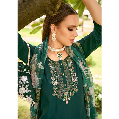 green-floral-embroidered-chanderi-silk-suit