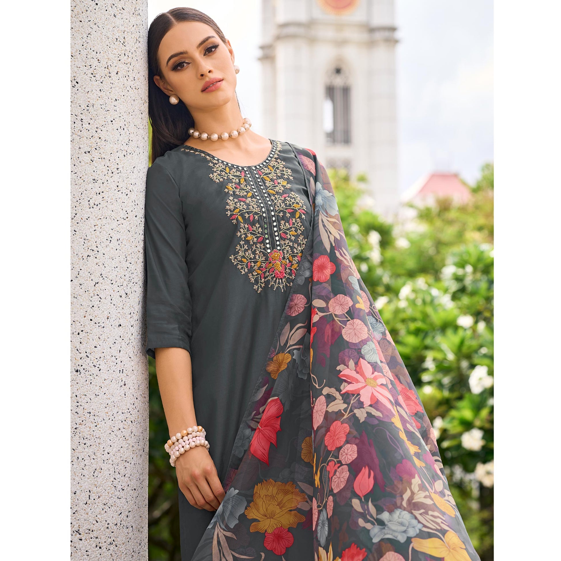 grey-floral-embroidered-chanderi-silk-suit