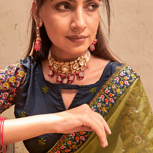 green-swarovski-work-embroidered-shimmer-saree