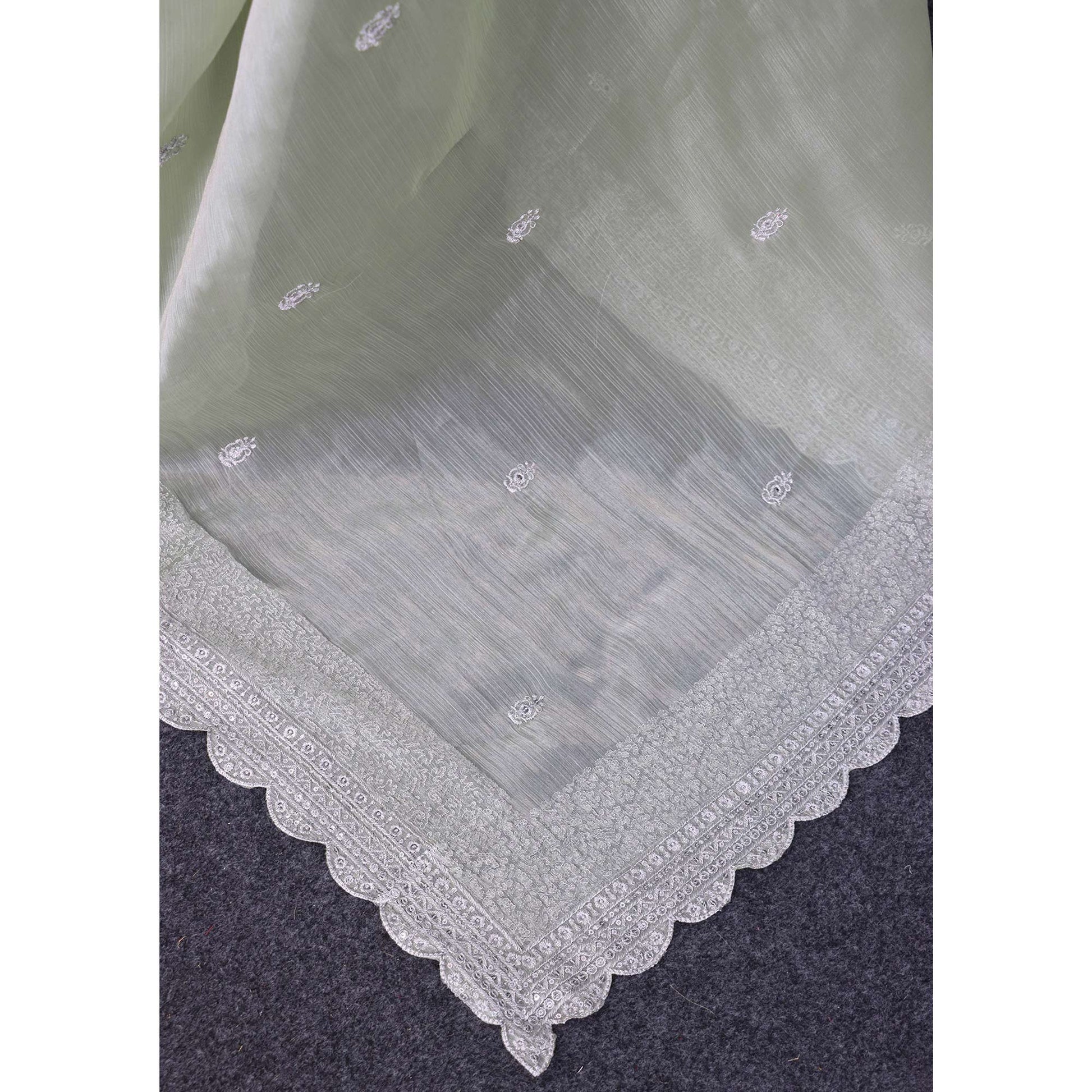 green-sequins-embroidered-chiffon-saree-4