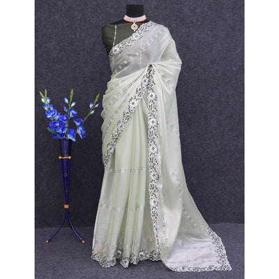 green-sequins-embroidered-chiffon-saree-5