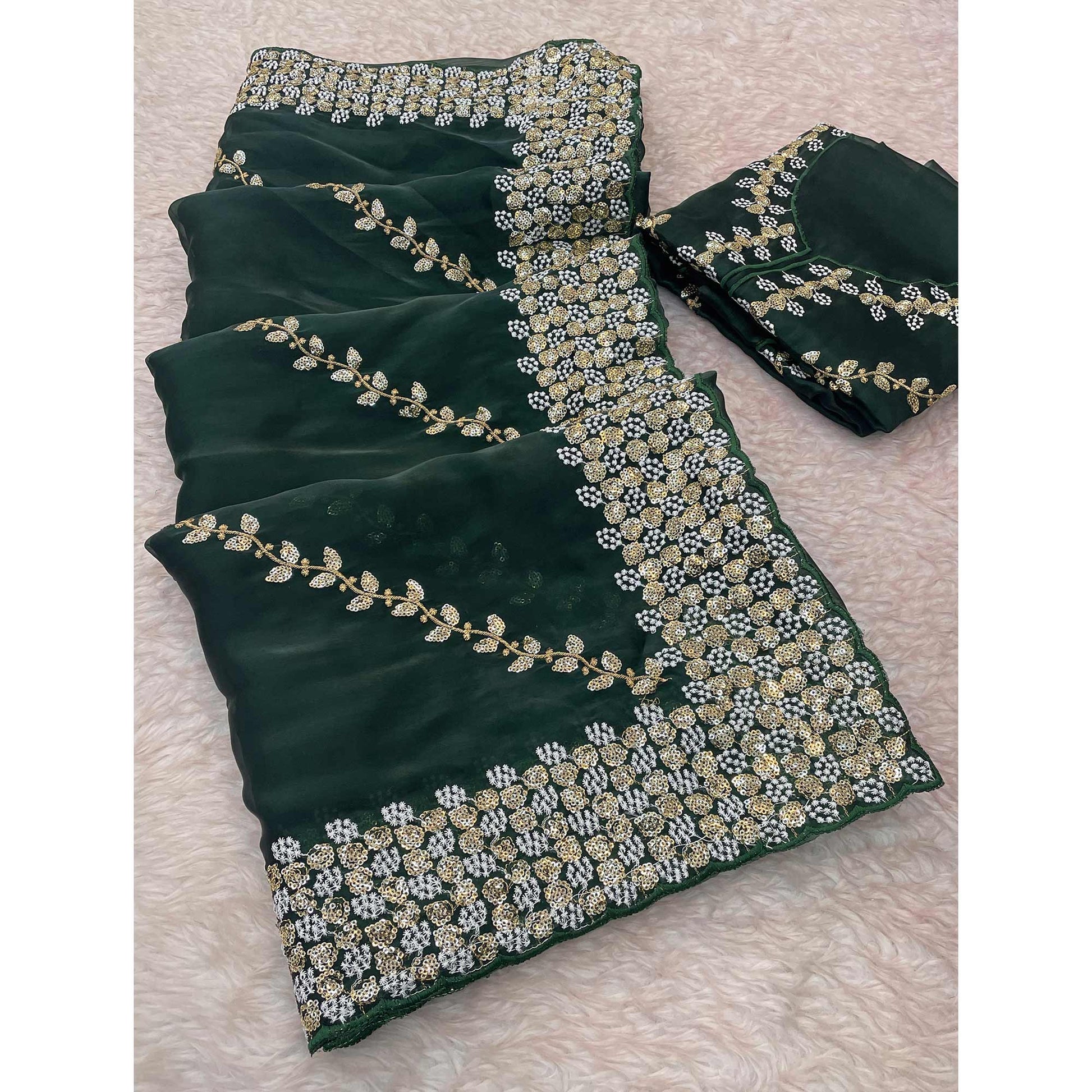 green-sequins-embroidered-satin-saree