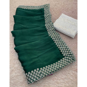 green-sequins-embroidered-chiffon-saree-6