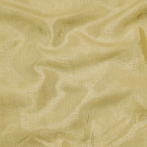 Light Yellow Floral Printed Organza Dress Material