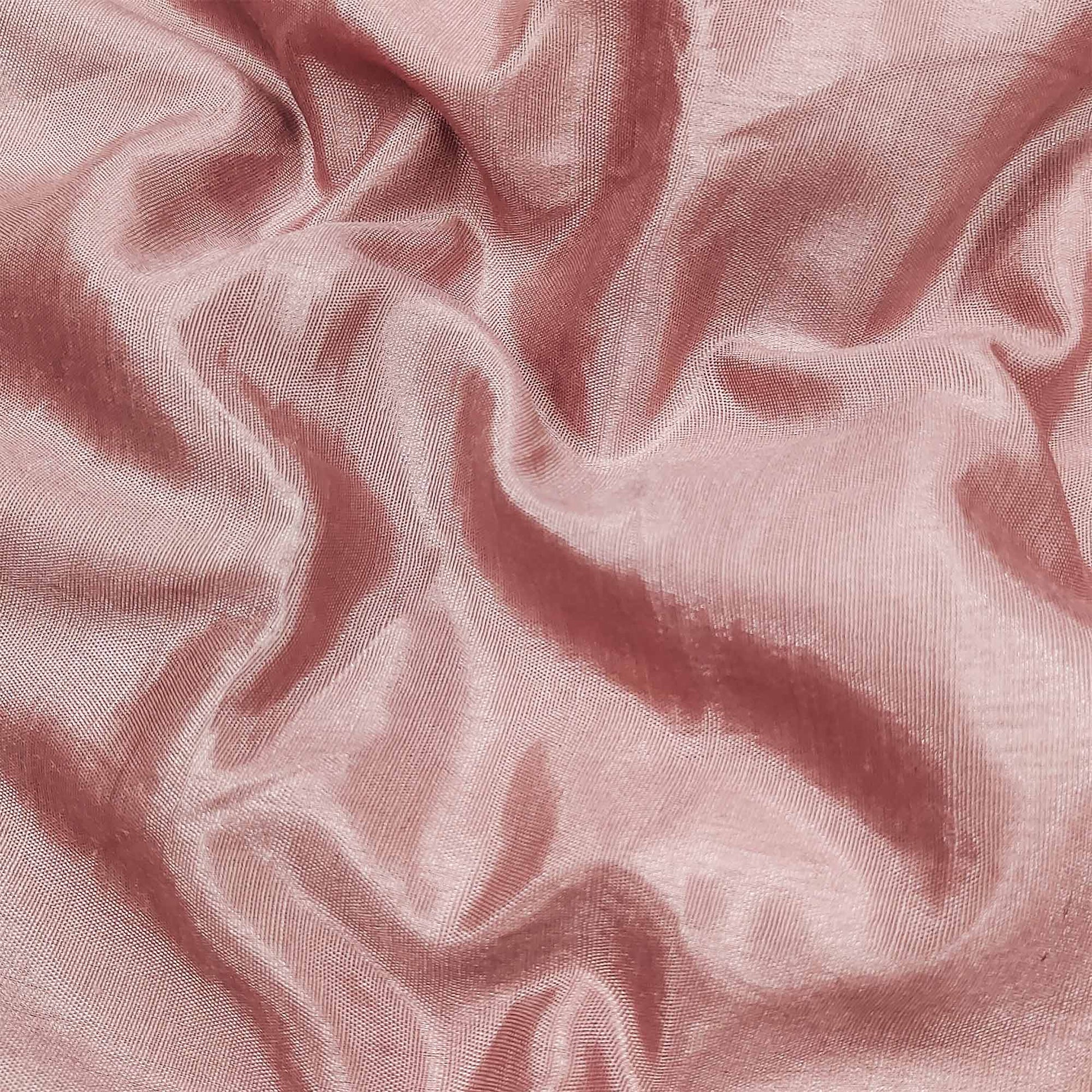 Light Mauve Sequins Embroidered Organza Dress Material