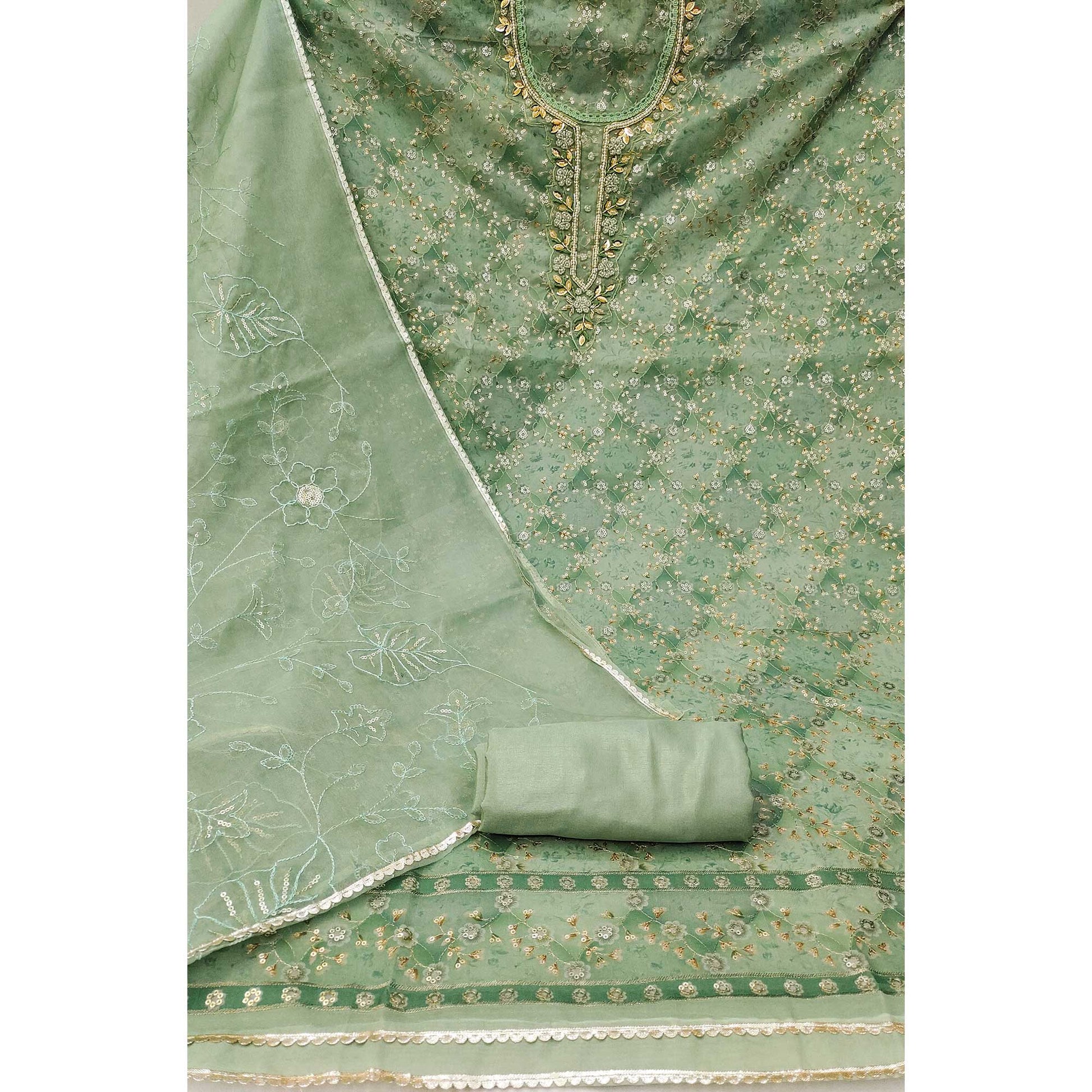 green-floral-sequins-embroidery-with-handwork-organza-dress-material