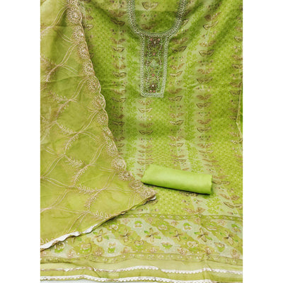 green-floral-sequins-embroidery-with-printed-organza-dress-material