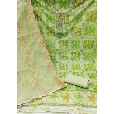 green-floral-print-with-sequins-hand-embroidered-organza-dress-material