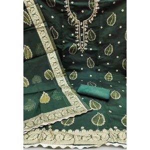 green-floral-woven-with-handwork-chanderi-banarasi-dress-material